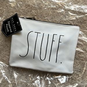 Rae dunn makeup bag pouch nwt